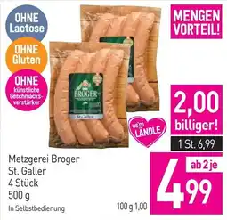 Sutterlüty Metzgerei Broger St. Galler Angebot