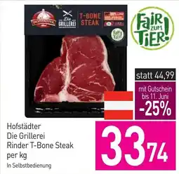 Sutterlüty Hofstädter Die Grillerei Rinder T-Bone Steak Angebot