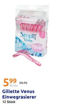 Action Gillette Venus Einwegrasierer Angebot