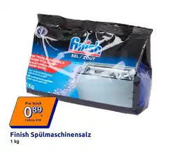 Action Finish Spülmaschinensalz Angebot