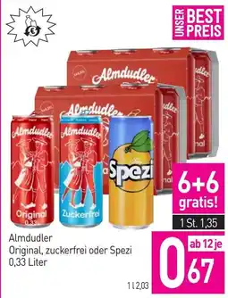 Sutterlüty Original, zuckerfrei oder Spezi 1 Angebot