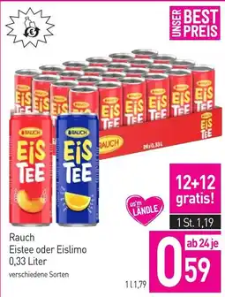 Sutterlüty Rauch Eistee oder Eislimo Angebot