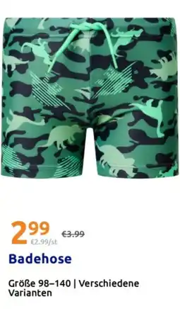 Action Badehose Angebot