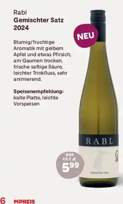 MPreis Rabl Gemischter Satz 2024 Angebot