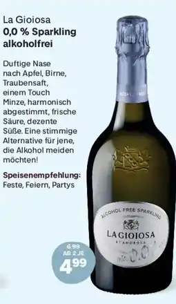 MPreis La Gioiosa 0,0% Sparkling alkoholfrei Angebot