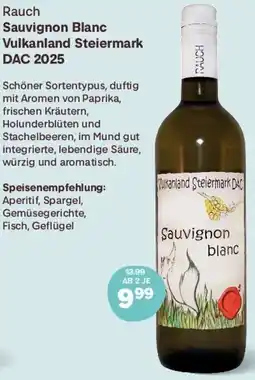 MPreis Rauch Sauvignon Blanc Vulkanland Steiermark DAC 2025 Angebot