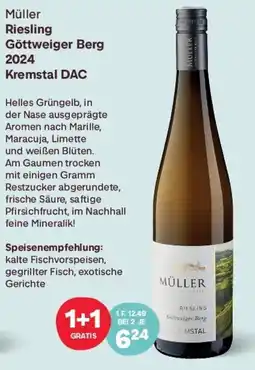 MPreis Müller Riesling Göttweiger Berg 2024 Kremstal DAC Angebot