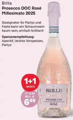 MPreis Brilla Prosecco DOC Rosé Millesimato 2025 Angebot