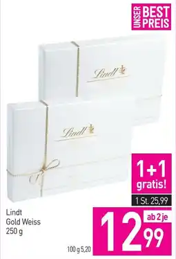 Sutterlüty Lindt Gold Weiss Angebot