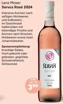 MPreis Lenz Moser Servus Rosé 2024 Angebot