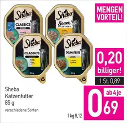 Sutterlüty Sheba Katzenfutter Angebot