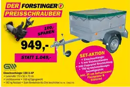 Forstinger Einachsanhänger 150 U-AP Angebot