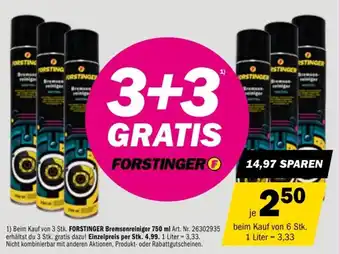 Forstinger FORSTINGER Bremsenreiniger Angebot
