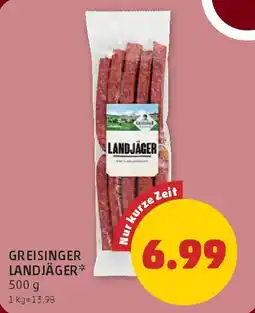 PENNY Greisinger landjäger Angebot