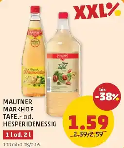 PENNY Mautner markhof tafel- od. hesperidenessig Angebot