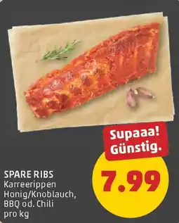 PENNY Spare ribs karreerippen Angebot