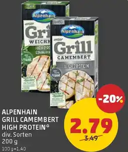 PENNY ALPENHAIN GRILL CAMEMBERT HIGH PROTEIN Angebot