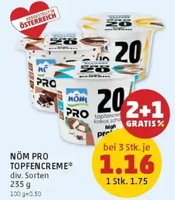 PENNY Nöm pro topfencreme Angebot