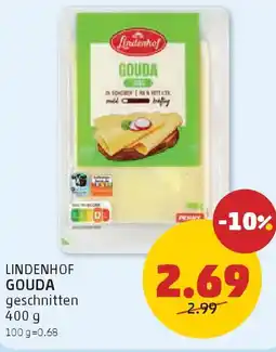 PENNY Lindenhof gouda geschnitten Angebot