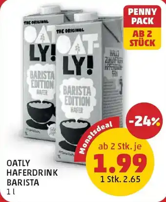PENNY Oatly haferdrink barista Angebot