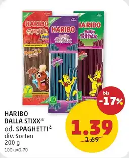 PENNY Haribo balla stixx od. spaghetti Angebot