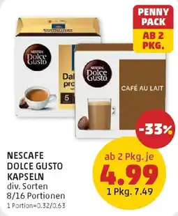 PENNY Nescafe dolce gusto kapseln Angebot