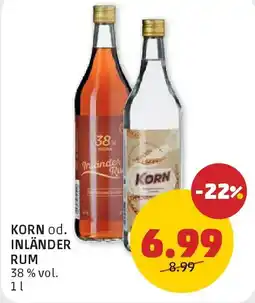 PENNY Korn od. inländer rum Angebot