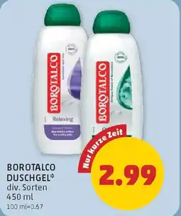 PENNY Borotalco duschgel Angebot