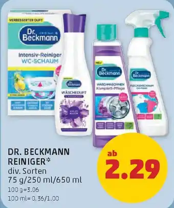 PENNY Dr. beckmann reiniger Angebot
