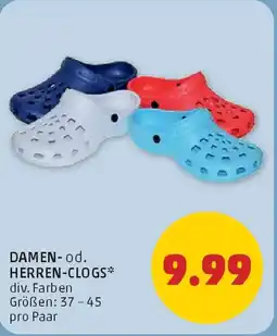 PENNY Damen-od. herren-clogs Angebot