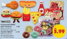 PENNY Plüschsortiment fast foodies Angebot