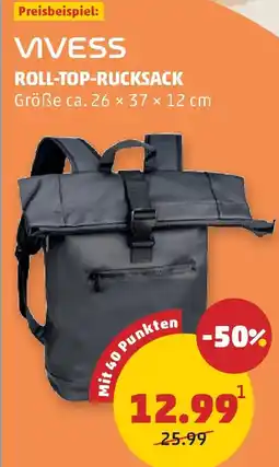 PENNY Roll-top-rucksack Angebot