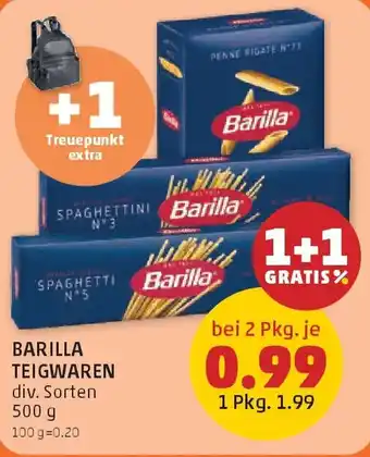 PENNY Barilla teigwaren Angebot