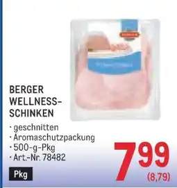 Metro Berger Wellness-Schinken Angebot