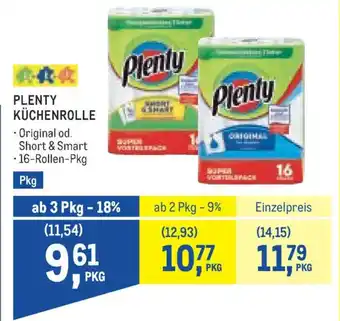 Metro Plenty küchenrolle Angebot
