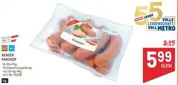 Metro Berger Knacker Angebot