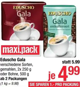 Maximarkt Eduscho Gala Angebot