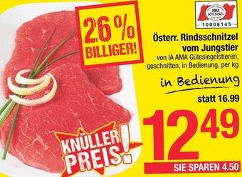 Maximarkt Österr. Rindsschnitzel Vom Jungstier Angebot
