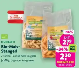 Denn's Biomarkt Bio-Mais- Stangerl Angebot