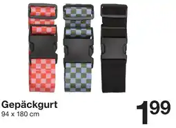 Zeeman Gepäckgurt Angebot