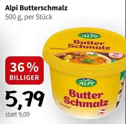 Der Grissemann Alpi Butterschmalz Angebot