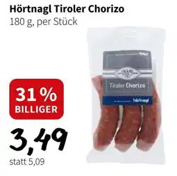 Der Grissemann Hörtnagl Tiroler Chorizo Angebot