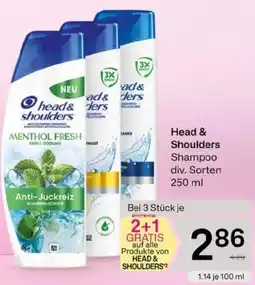 Bipa Head & Shoulders Shampoo Angebot