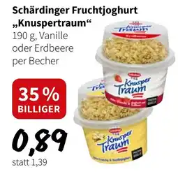 Der Grissemann Schärdinger Fruchtjoghurt „Knuspertraum Angebot