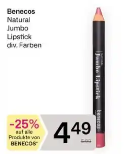 Bipa Benecos Natural Jumbo Lipstick Angebot