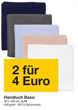 Zeeman Handtuch Basic Angebot