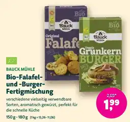 Denn's Biomarkt Bio Falafe und -Burger- Fertigmischung Angebot