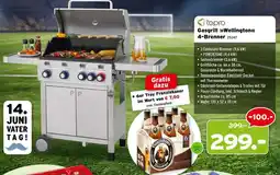 Salzburger Lagerhaus Gasgrill >>Wellington<< 4-Brenner Angebot