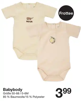 Zeeman Babybody Angebot