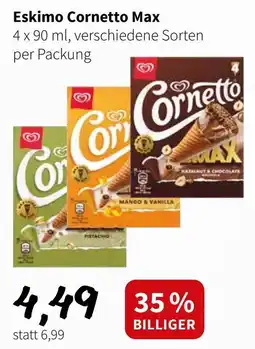 Der Grissemann Eskimo Cornetto Max Angebot